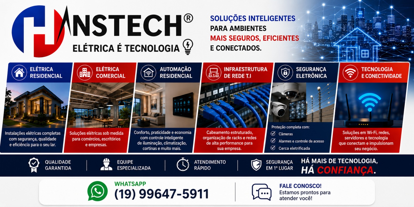 Portfólio de serviços HANSTECH